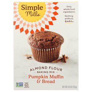 Simple Mills Mandelmehl Kürbis Muffin & Brot Backmischung, 9 Unzen