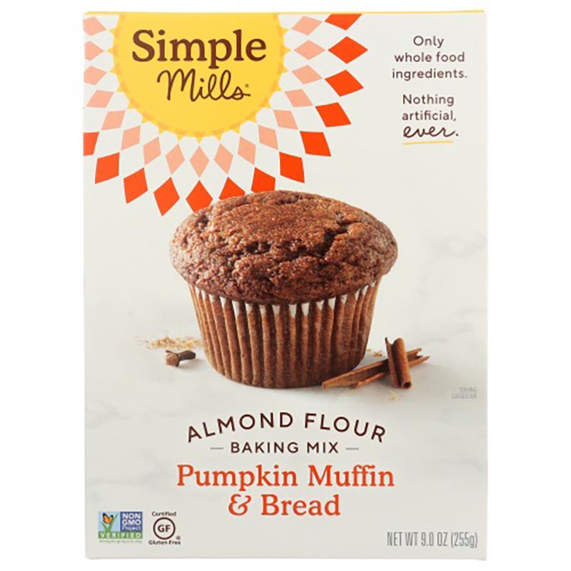 Simple Mills Mandelmehl Kürbis Muffin & Brot Backmischung, 9oz