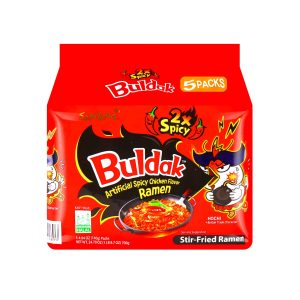 Samyang Buldak 2x Heiße Hähnchen-Ramen (5 Packungen) (Korea)