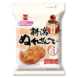 Iwatsuka, Reis Cracker, Niigata nur senbei, nörsenbei, Soja-Sauce Geschmack weicher Typ / 10 Stück – 4pc
