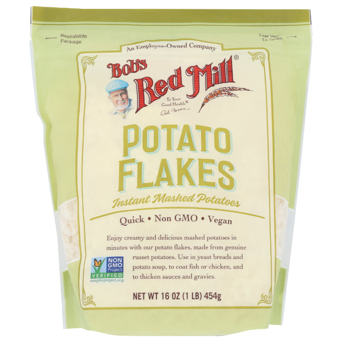 Bob's Red Mill Kartoffelflocken Instant Mashed Creamy, 16 Unzen – Packung mit