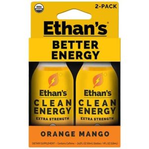 Ethans – Shot Energy extra orange, 4 Floz (Packung mit 1)