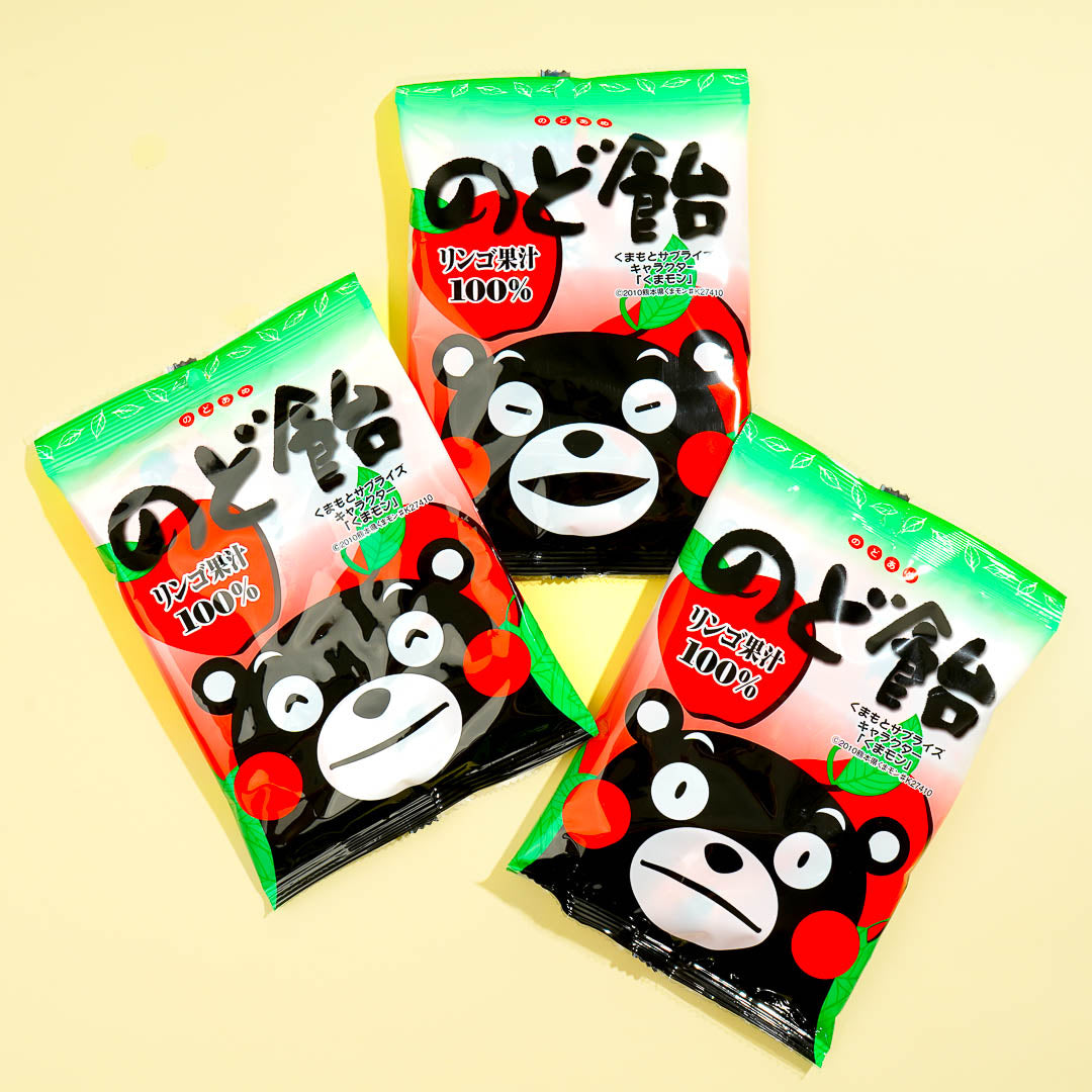 Kumamon Throat Süßigkeiten – Apfelsaft