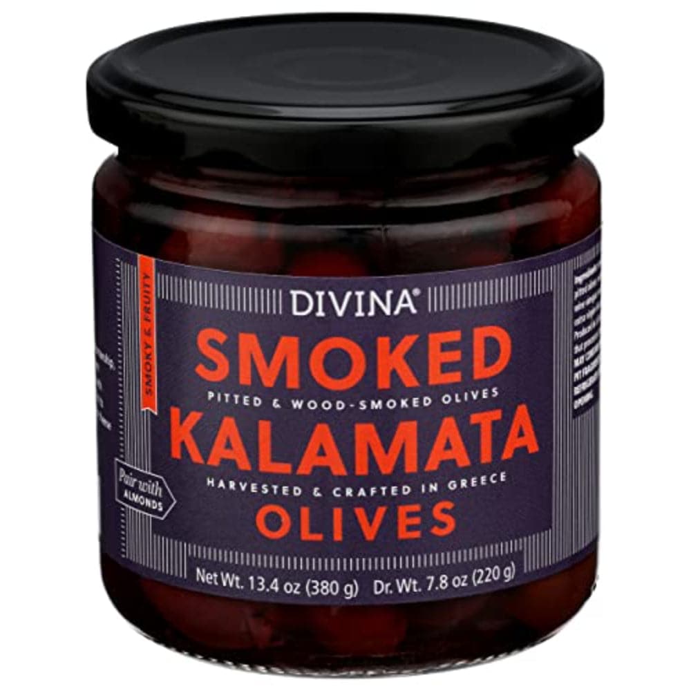 Divina Geräucherte Kalamata Oliven, 13,4 Oz