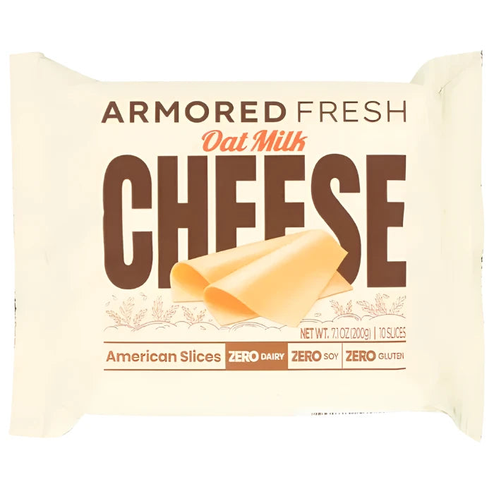 Gepanzert frisch – Hafermilchkäse American Slices, 7,1 oz