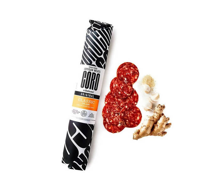 Unbehandelte klassische Salami Deli Größe – 3 x 2 LB