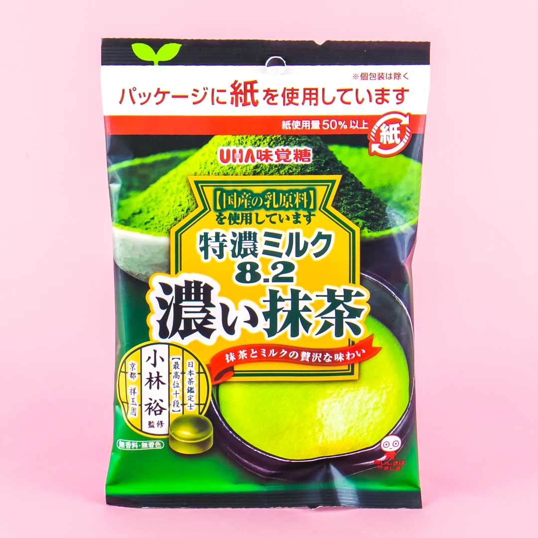 UHA Tokuno Milch 8.2 Süßigkeiten – Uji Matcha