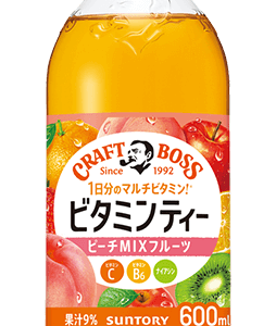 Suntory, Boss, Vitamin Tee, 600ml