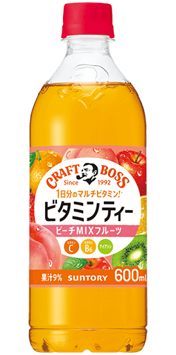 Suntory, Boss, Vitamin Tee, 600ml
