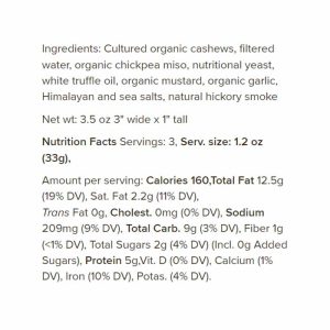 Reine vegane Küche – geräucherte Gouda, 3,5oz