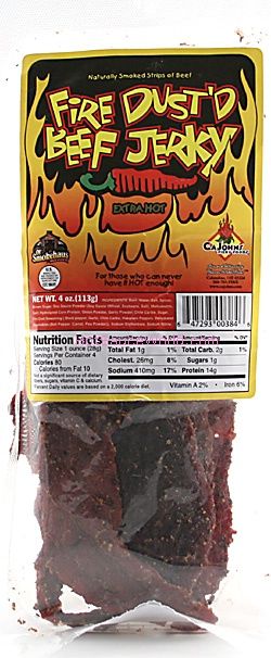 Feuer gestaubt Rindfleisch ruckig, . – 4oz