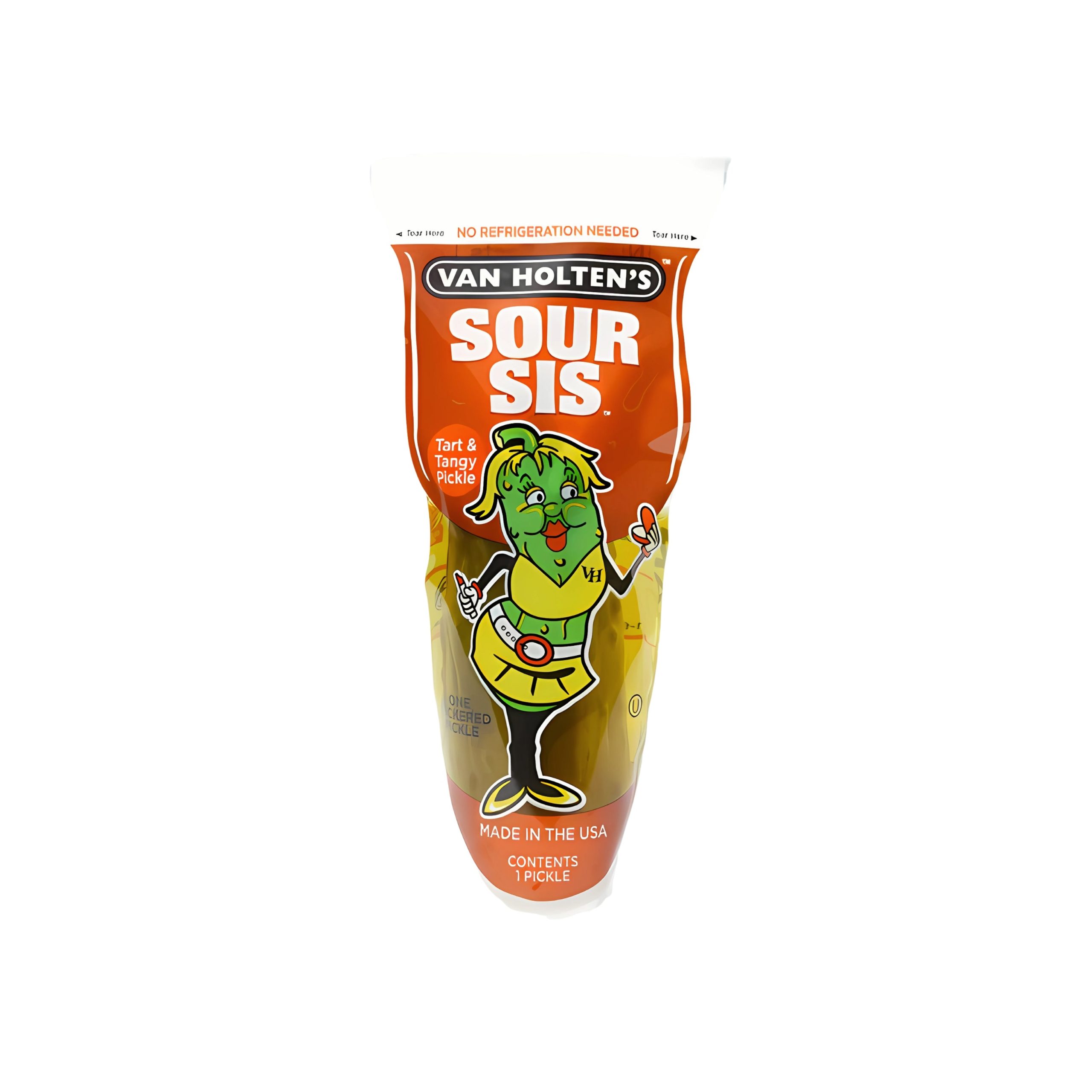 Van Holten's sauer Sis sauer Pickle im Beutel (USA)
