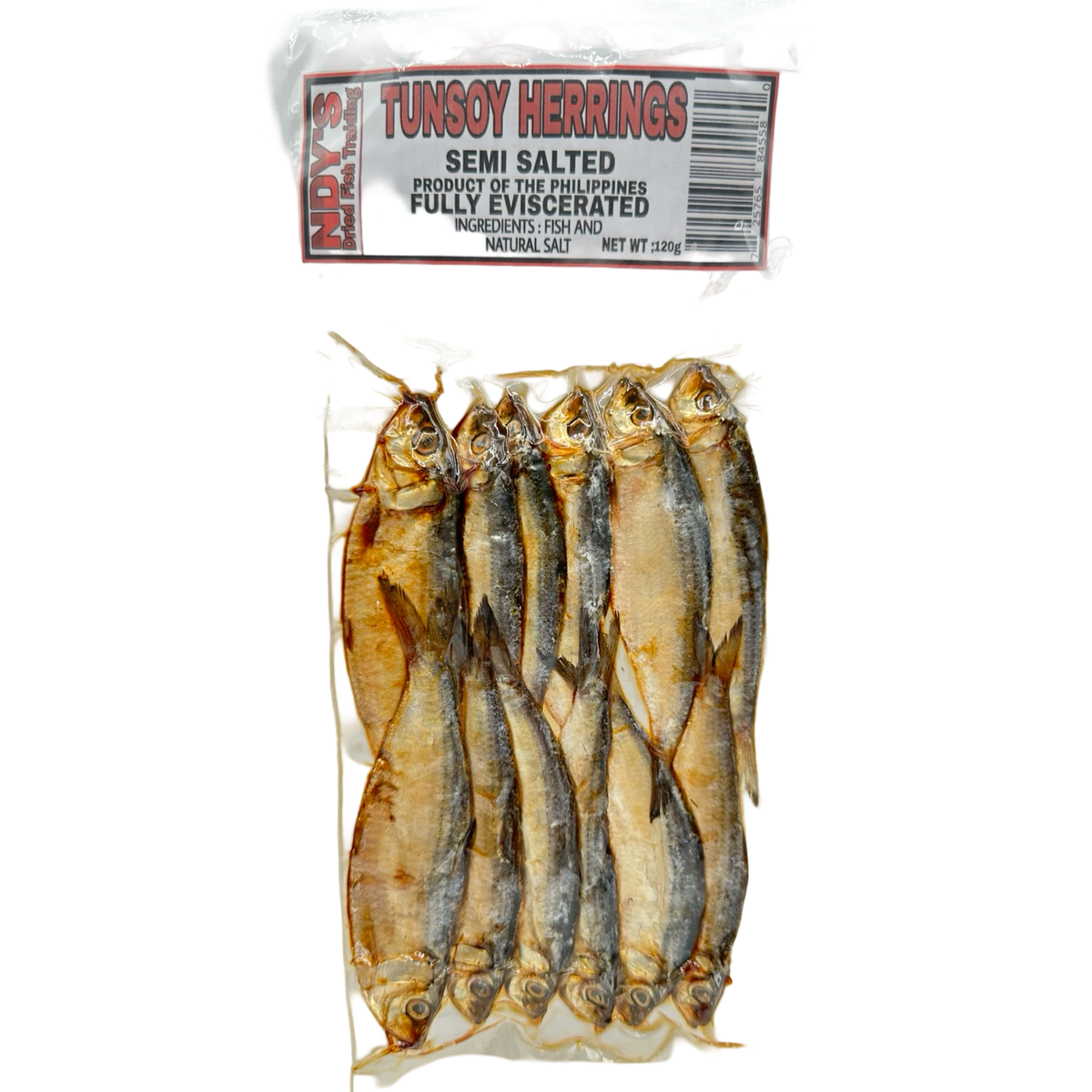 NDY’s – Getrocknete Tunsoy Herrings (Semi gesalzen) – 150 G