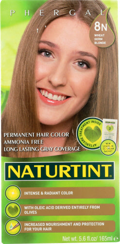 Naturtint Haarfarbe 8N Weizen Keim Blond 5.75 FO – Packung mit 1