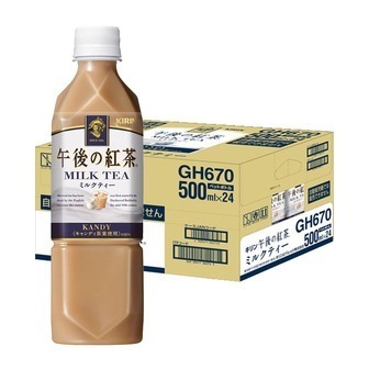 Kirin, “Gogo no Koucha, Milchtee” 500ml x 24 Flaschen