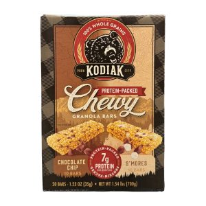 Park Kodiak Stadt Protein verpackt weich zum Kauen Granola Bars