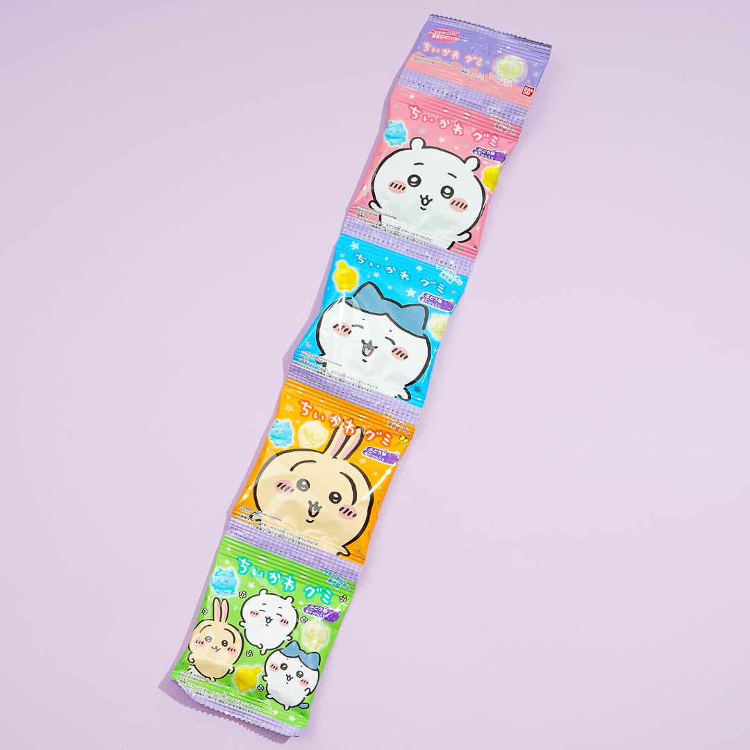 Chiikawa Gummy Süßigkeiten Mini Packs – 4 Stück