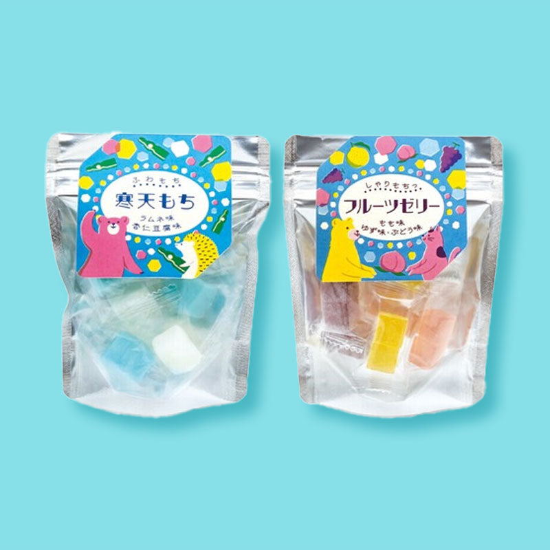 Kisetsunoyatu Agar Mochi & Fruchtgelee – Random Geschmack Packung