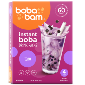 OS Tee-Boba Perlen Taro 9,2 Unzen – Packung mit 24