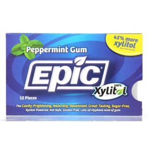 Epic Dental – Xylitol Gum Pfefferminze 12 Stück