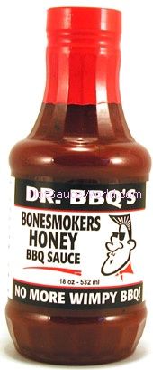 Dr. BBQ's Bonesmokers Honig Grillsauce