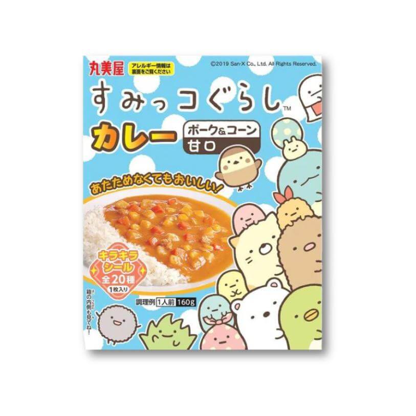 Sumikko Gurashi Instant Schweinefleisch & Mais Curry