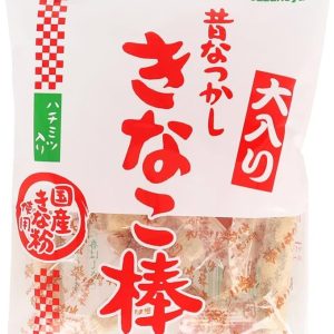 Suzunoya “Kinako Bo”, kinakobo, Soft mit Sojapulver überzogene Süßigkeiten, – 45g