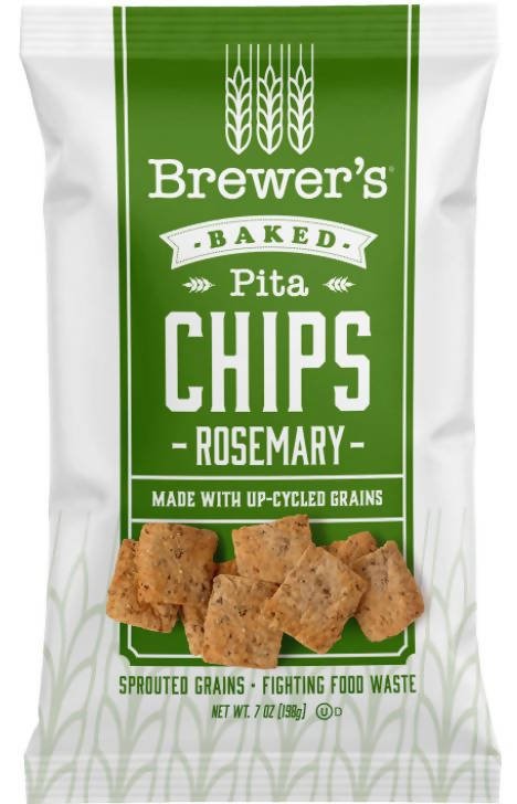 Brewer's Crackers Rosmarin Pita Chips – 12 Beutel x 7 oz