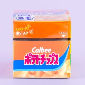 Calbee Kartoffelchips Pull-out Roll Memo Papier