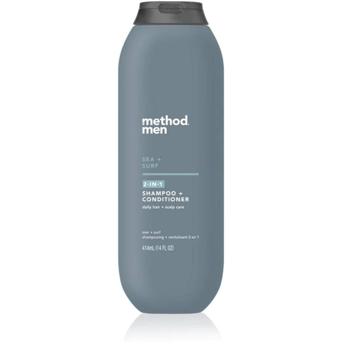 Methode – 2 in-1 Shampoo für Herren, Sea Surf, 14 oz – Packung mit 1 Stück