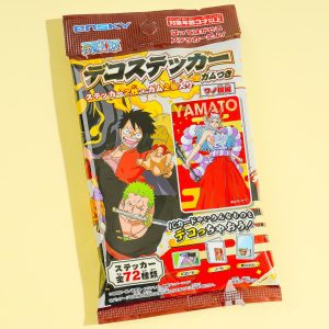 ein Stück Deko Aufkleber mit Gummi