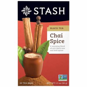 Stash Chai Gewürztee, 20 Beutel, Packung mit 6