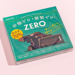 Lotte ZERO Schokolade ohne Zucker – 70% Kakao
