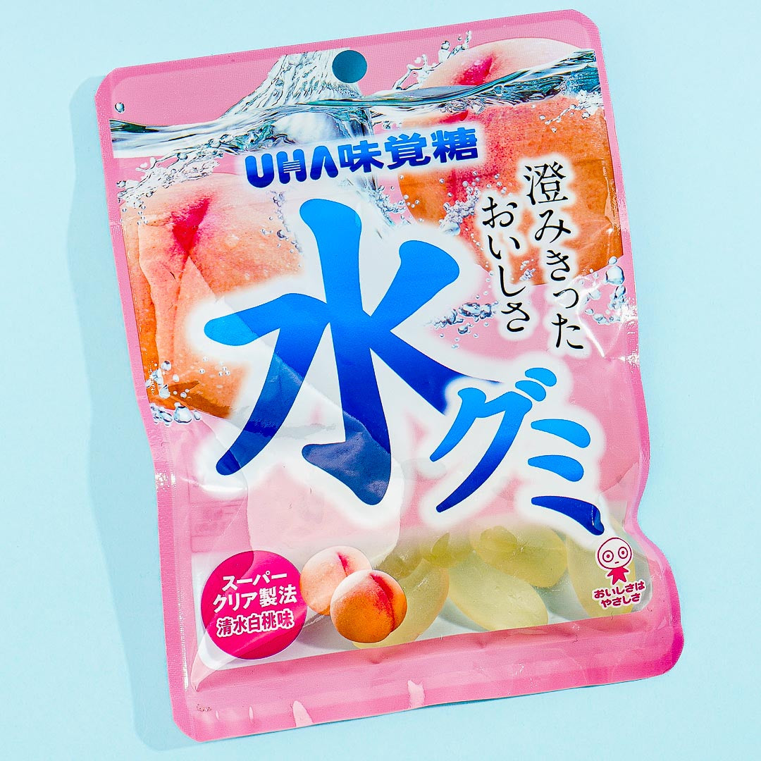 UHA Mikakuto Wassergummi – Shimizu Weißer Pfirsich