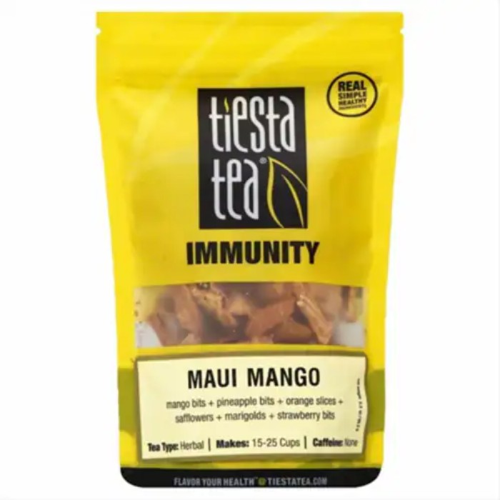 Tiesta Tee – Maui Mango Immunität Teebeutel, 2,2 oz – Packung mit 6 Stück