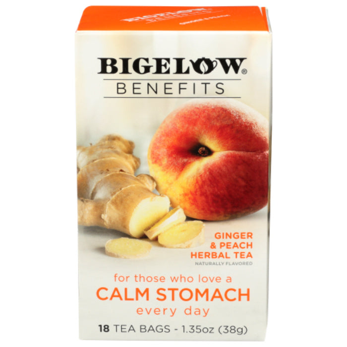Bigelow Ingwer & Pfirsich Tee, 1,35 oz – Packung mit 6 Stück