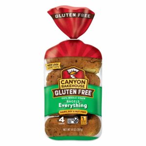 Canyon Bakehouse – Everything Glutenfreie Bagels, 14 Unzen Packung mit 6