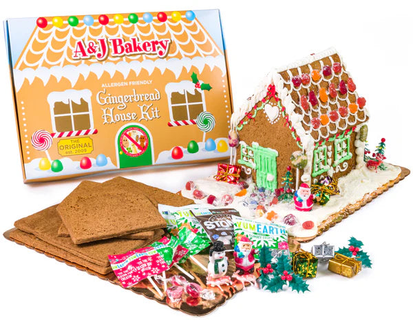 A&J Bakery – Allergenfreies Lebkuchenhaus-Kit