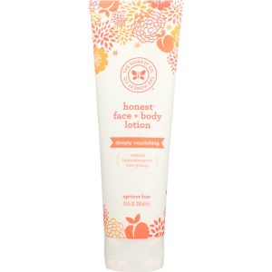 The Honest Company Tief nährende Gesichts- und Körperlotion Aprikose Kiss