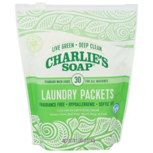 Charlie’s Soap Duftfreie Waschmittelpackungen, 1,1 lbs