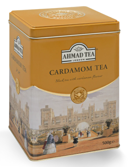 Ahmad Tea Schwarzer Kardamom loser Tee, 17,6 oz (500g)
