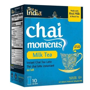 Tee india chai Momente, Milchtee (10 Beutel) 7,9 Unzen (223 g)