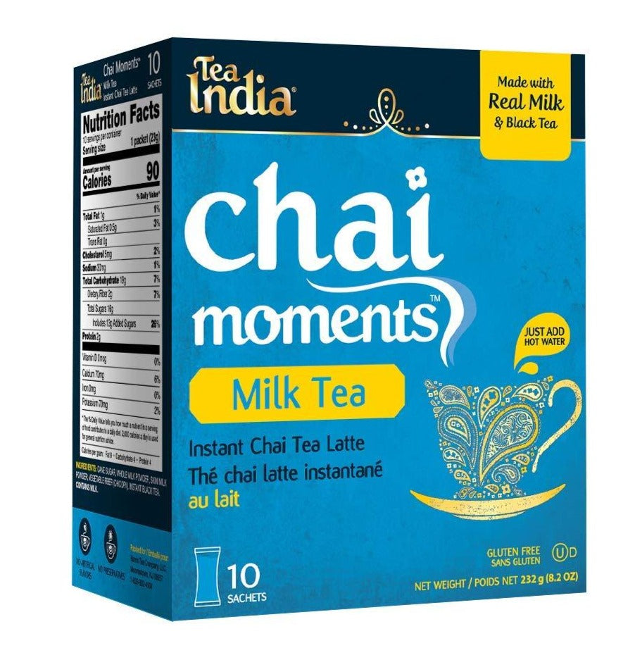 Tee Indien Chai Momente, Milchtee (10 Beutel) 7,9 Unzen (223 g)