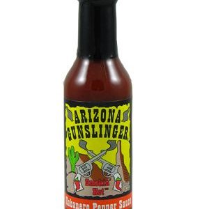 Arizona Gunslinger Smokin Heiße Habanero-Pfeffer-Sauce, . – 5oz