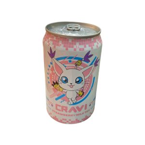 Cravi Digimon Erdbeermilchtee (Taiwan)