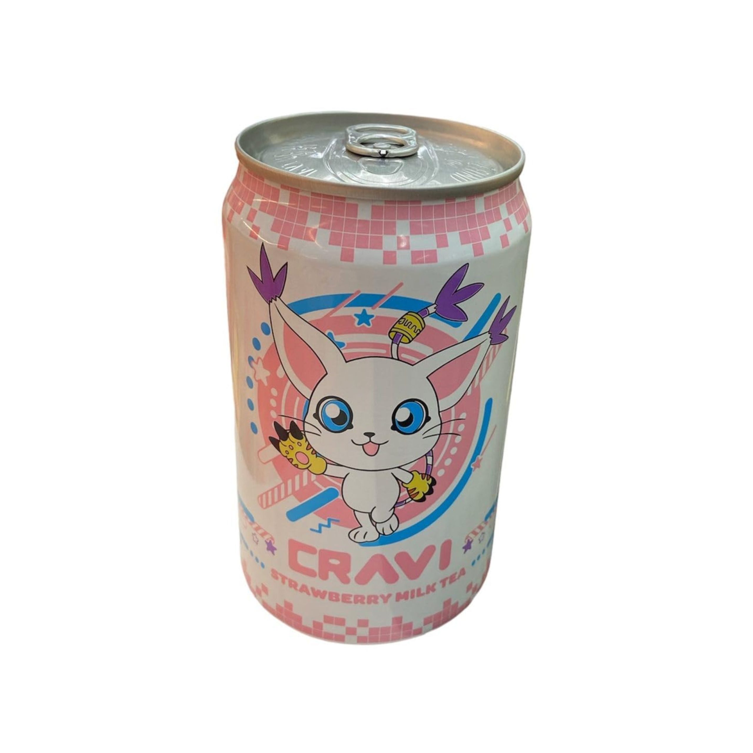 Cravi Digimon Erdbeermilch Tee (Taiwan)