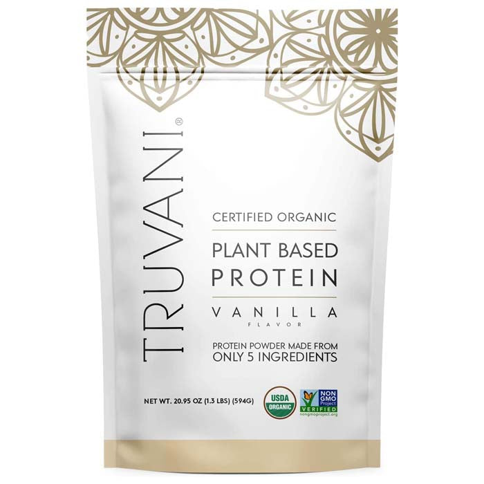 Truvani Bio Proteinpulver Vanille auf pflanzlicher Basis – rein & Clean