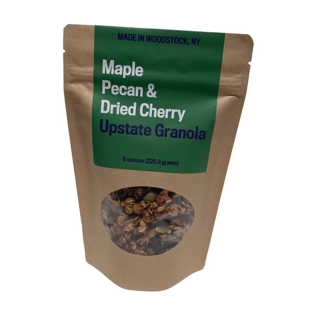 Upstate Granola Maple Pekannuss Granola Tasche, glutenfrei – 8 Beutel x 8oz Etui
