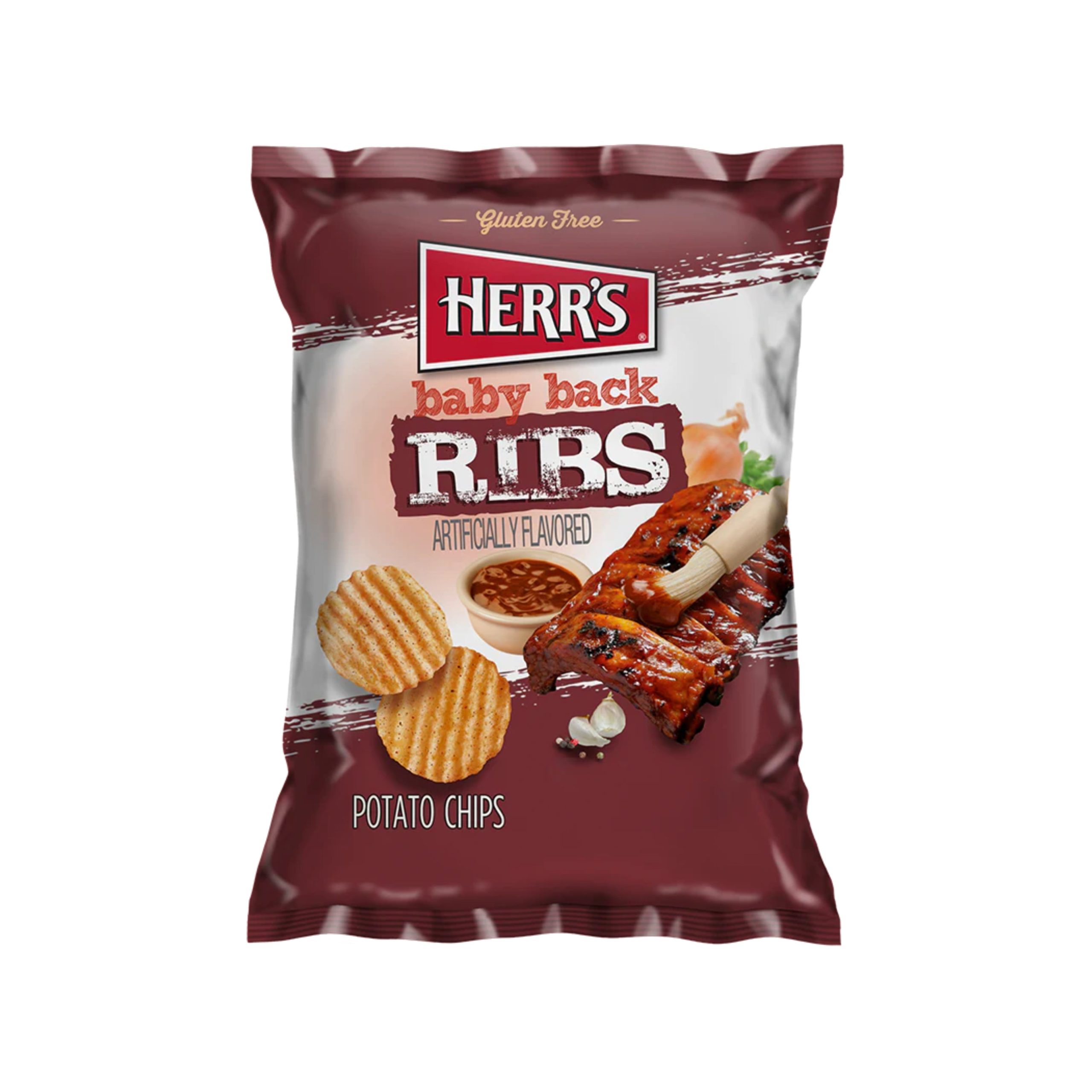 Herr's Baby Rücken Ribs Chips (USA)