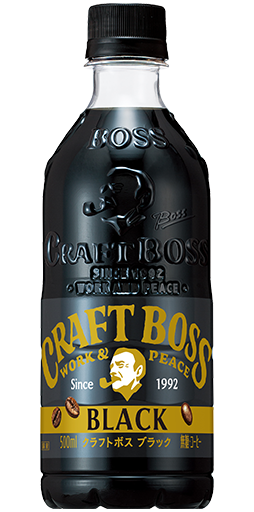 Suntory, Boss, Craft Boss, Schwarzer Kaffee, Zuckerfrei, 500ml